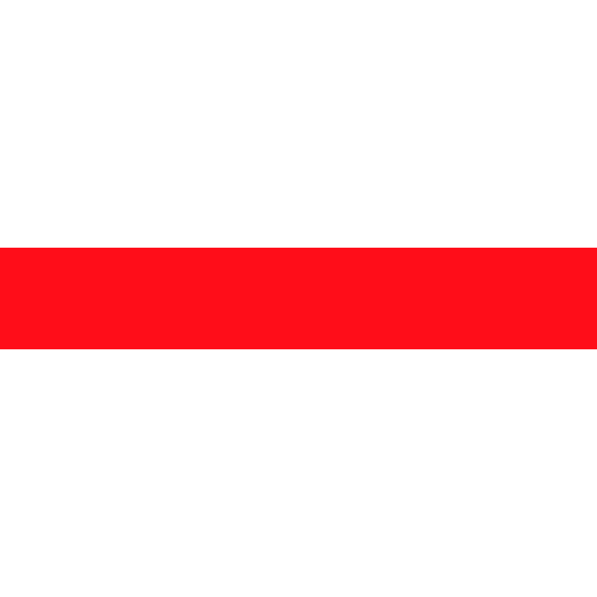 Gravotherm Platte für die Gravur - Weisse Deckschicht mit roter Gravur