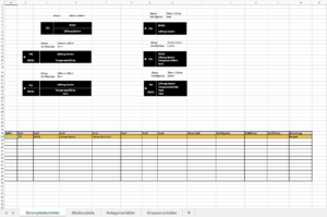 Deckblatt der Excel-Bestellvorlagen für Beschriftungen